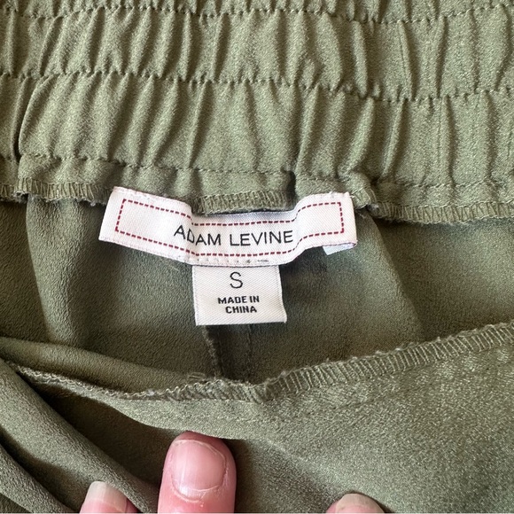 Adam Levine Olive Green Wide Leg‎ Pants Small - Picture 4 of 11